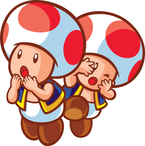 Super Princess Peach - Mario Peach And Toad (476x479), Png Download