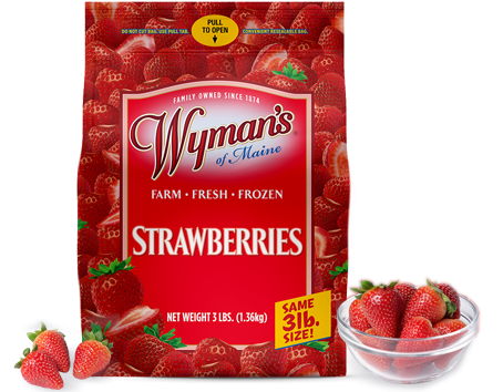 Ideal For Smoothies, Desserts, Sauces And More, Our - Frozen Strawberry (638x359), Png Download