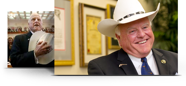 Texas Agriculture Commissioner Sid Miller Says Donald - Sid Miller Texas (595x277), Png Download