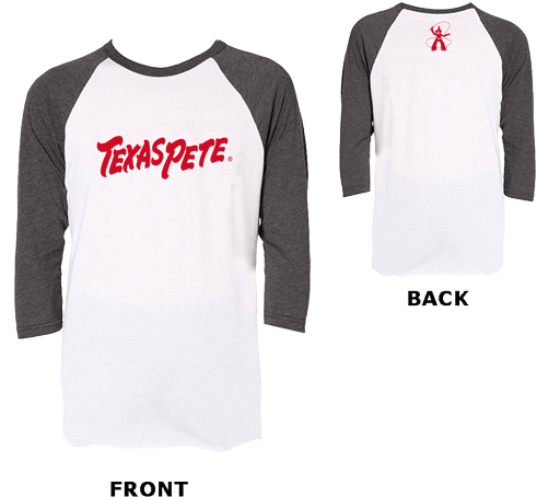 Script Raglan Store - Texas Pete Hot Sauce Display 30-12 Oz. Bottles (500x500), Png Download