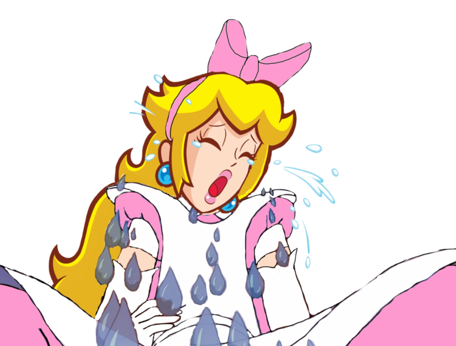 Download Princess Peach In Wonderland Clipart Super - Cartoon (900x683), Png Download