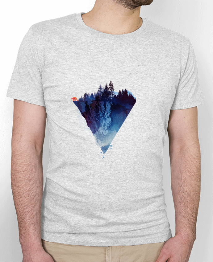 T-shirt Men Stanley Hips Near To The Edge By Robertfarkas - Robert Farkas - Near Tothe Edge Canvas (690x850), Png Download