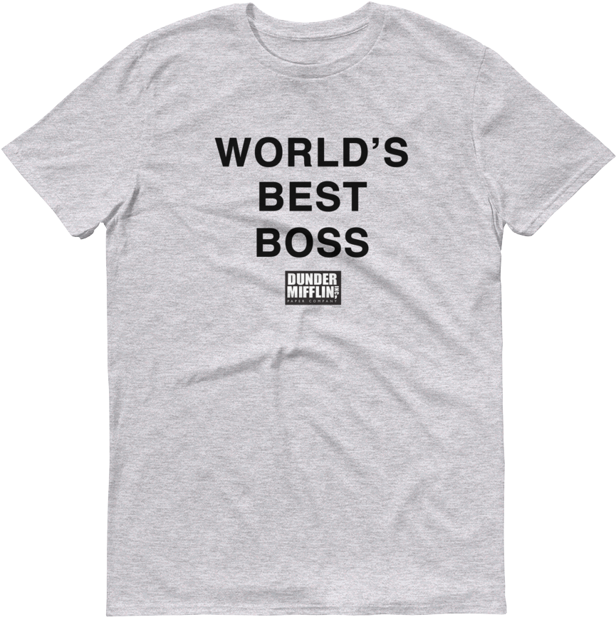 World's Best Boss Shirt (1000x1000), Png Download
