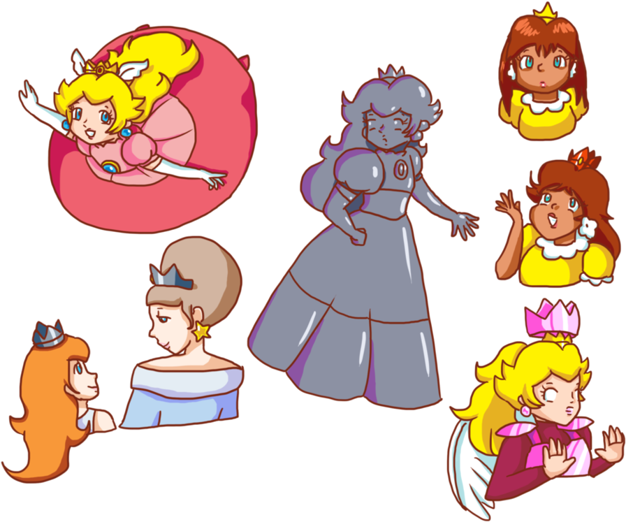 Clipart Library Stock Super Princess Peach Rpg Dump - Super Princess Peach (977x818), Png Download