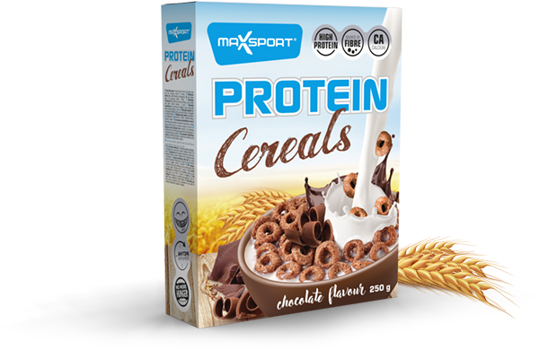 Chocolate Flavour - Proteinove Cerealie (750x400), Png Download