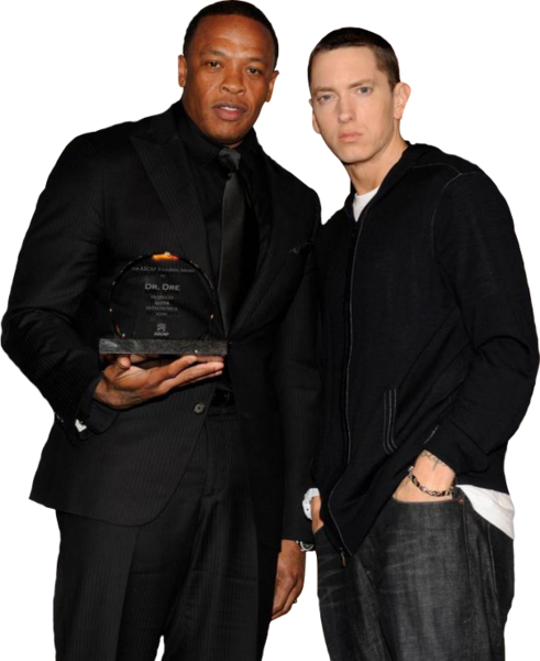 Dr Dre And Eminem - Dr Dre Eminem Png (491x600), Png Download