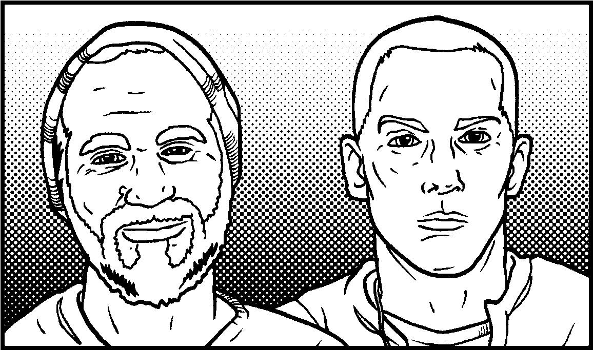 Pj Ladd = Eminem - Sketch (1500x750), Png Download