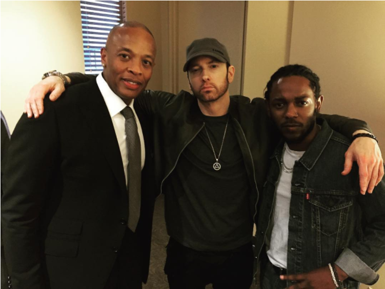 Http - //static1 - Purepeople - Com/articles/6/24/ - Kendrick Lamar E Eminem (1200x630), Png Download
