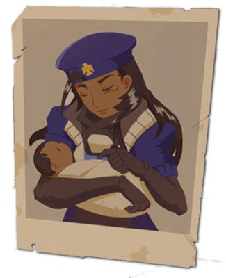 Want To Add To The Discussion - Ana And Pharah Spray (325x400), Png Download