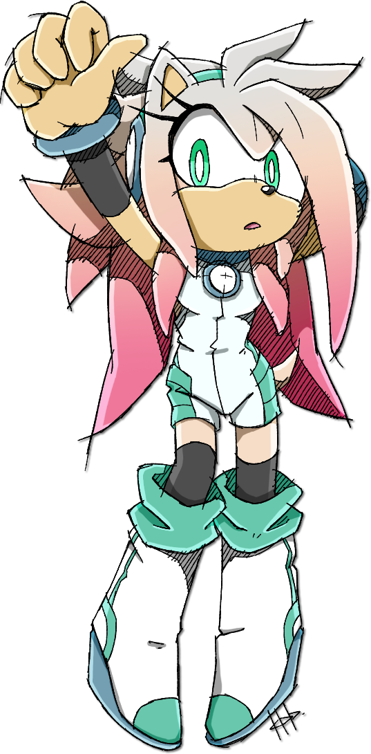 Fan Characters De Sonic Girls (537x1090), Png Download