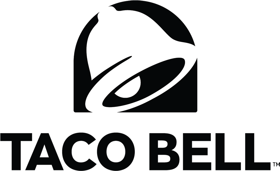 Buzzfeed - Taco Bell Logo White (1008x628), Png Download