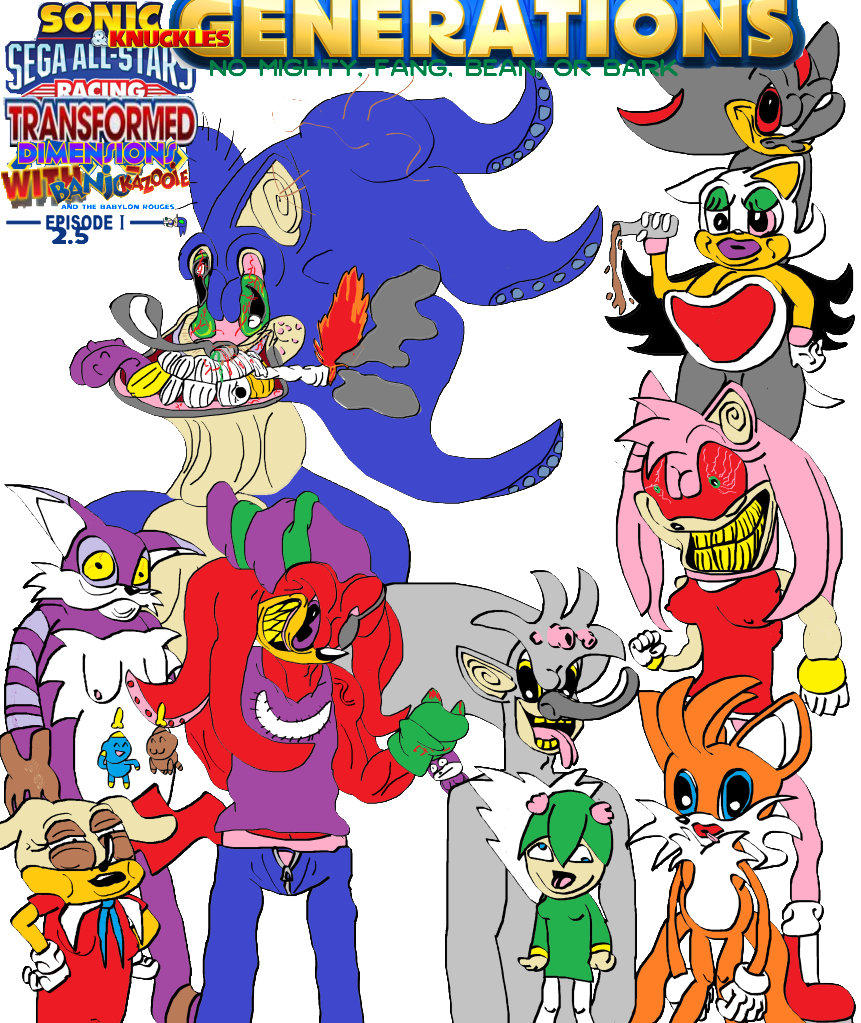 You - Sega All Stars Racing (861x1023), Png Download
