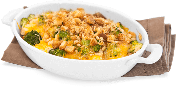 Chicken Broccoli Casserole - Meat (775x368), Png Download