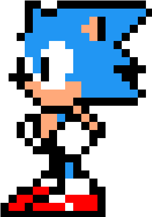 Classic Sonic - Sonicrun Gif (1024x576), Png Download
