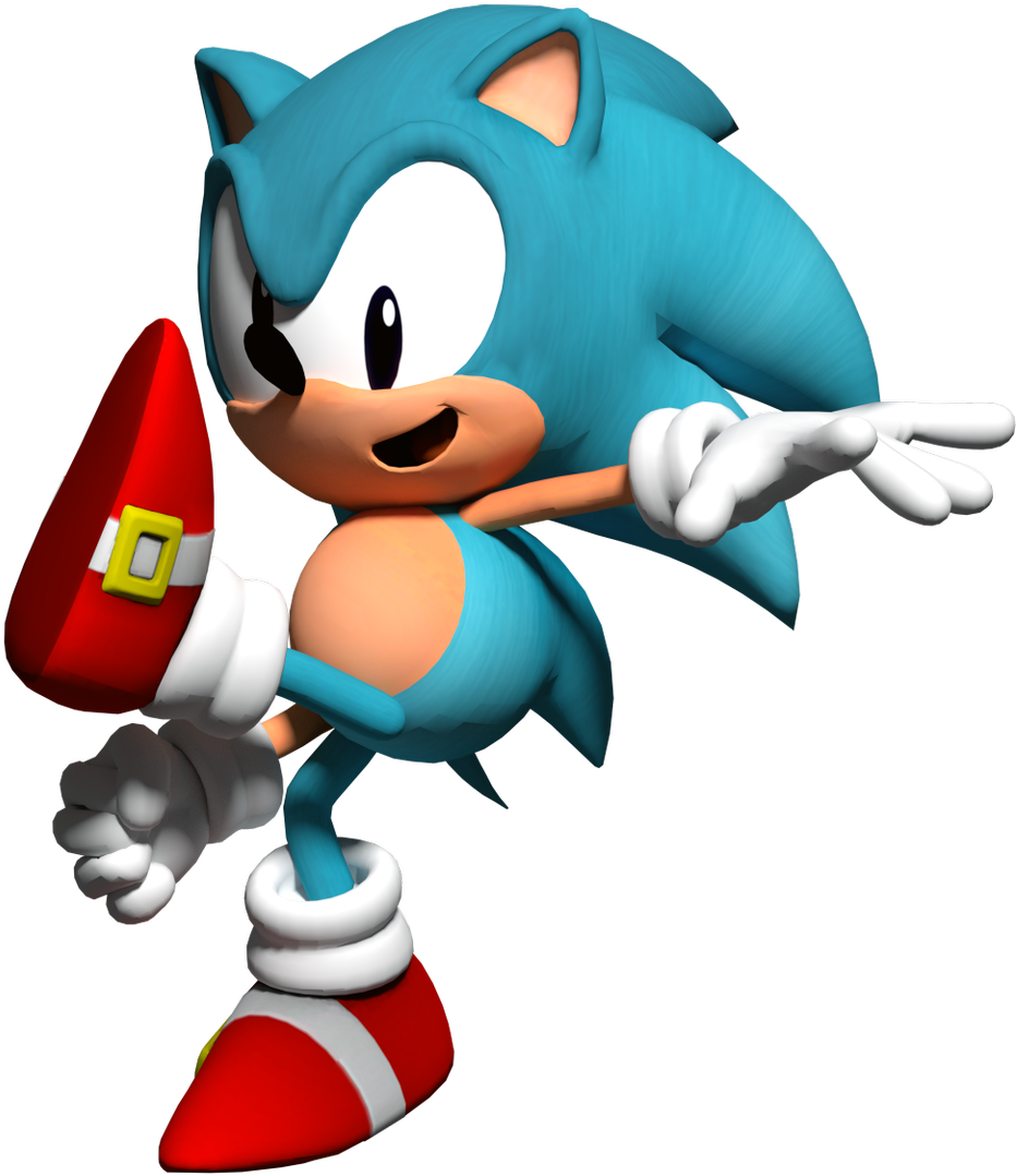 Soniconbox On Twitter - Sonic Forces Classic Sonic Render (1200x1200), Png Download