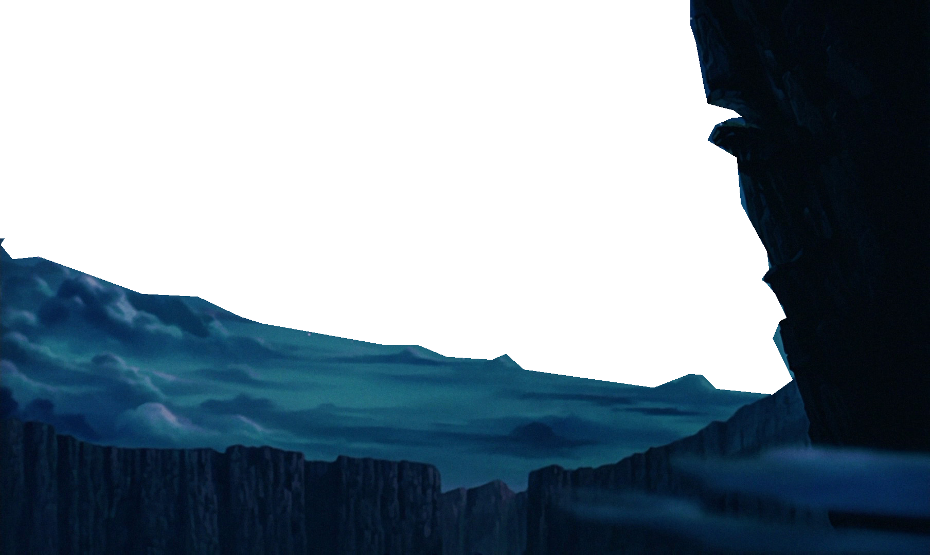 The Steep Cliff - Animated Cliff Png (1808x1080), Png Download