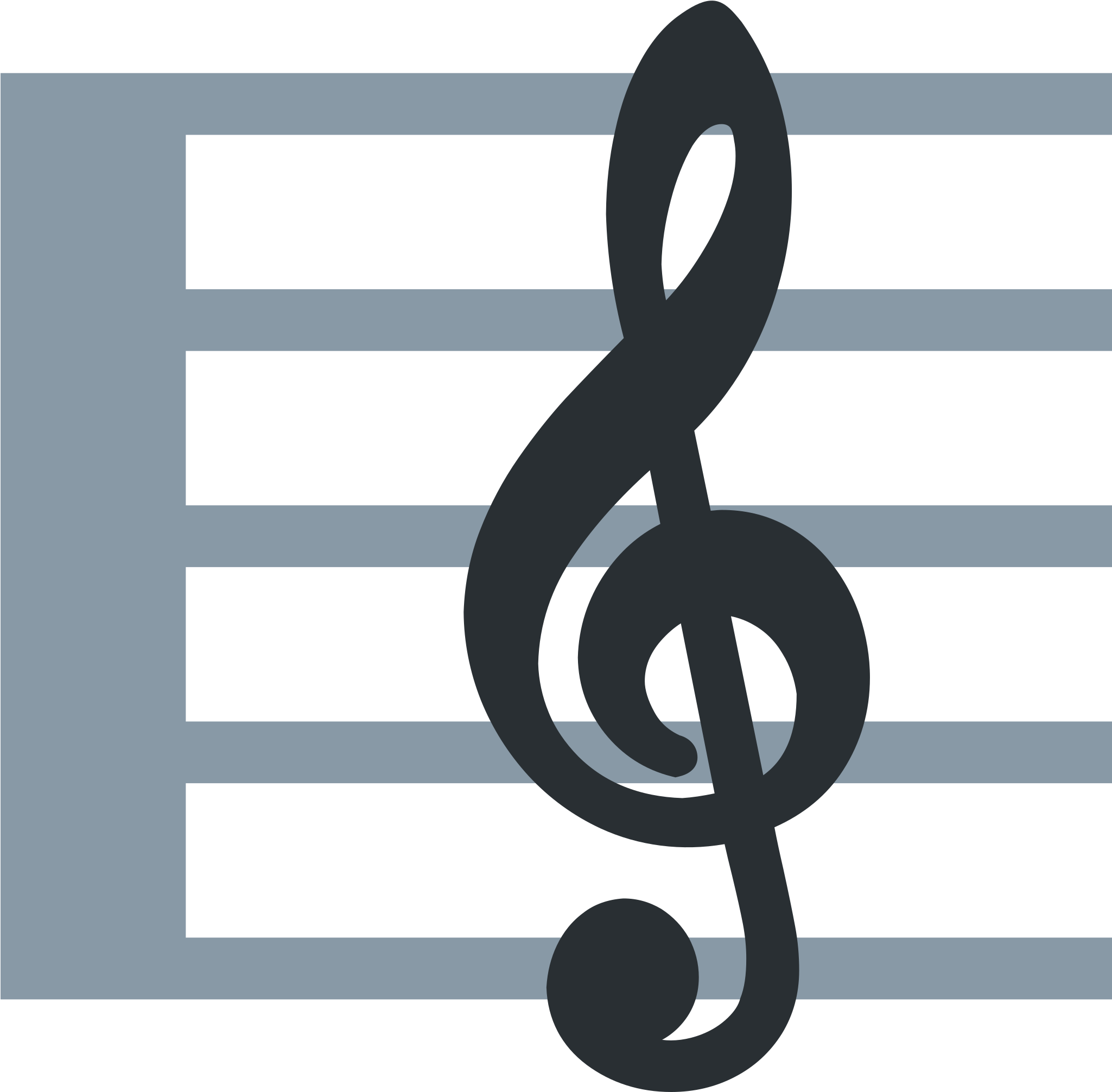 Musical Score - Music (2048x2048), Png Download