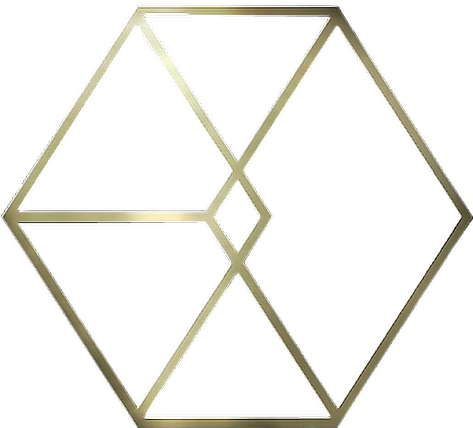 Exo Logo Sticker - Exo Logo Png White (688x622), Png Download