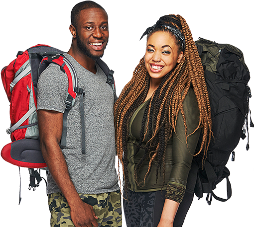 Cas3 Dujeanleilani - The Amazing Race Canada (519x460), Png Download