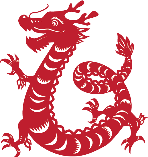 Dragon 2012, 2000, 1988, 1976, 1964, - Chinese Astrology (642x682), Png Download