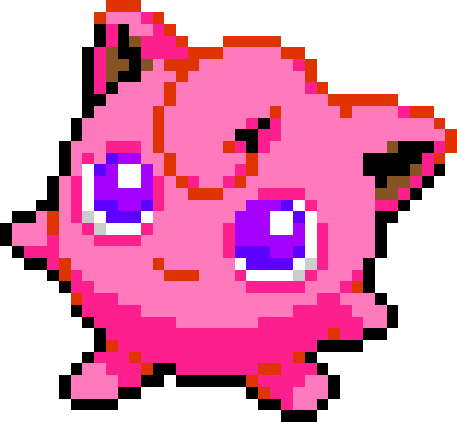 ~jigglypuff~ - Jigglypuff Cross Stitch (1200x1200), Png Download
