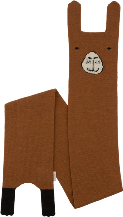 Tiny Cottons Knitted Scarf Llama - Tiny Cottons - Llama Knit Scarf Aw17 | Scout (960x720), Png Download