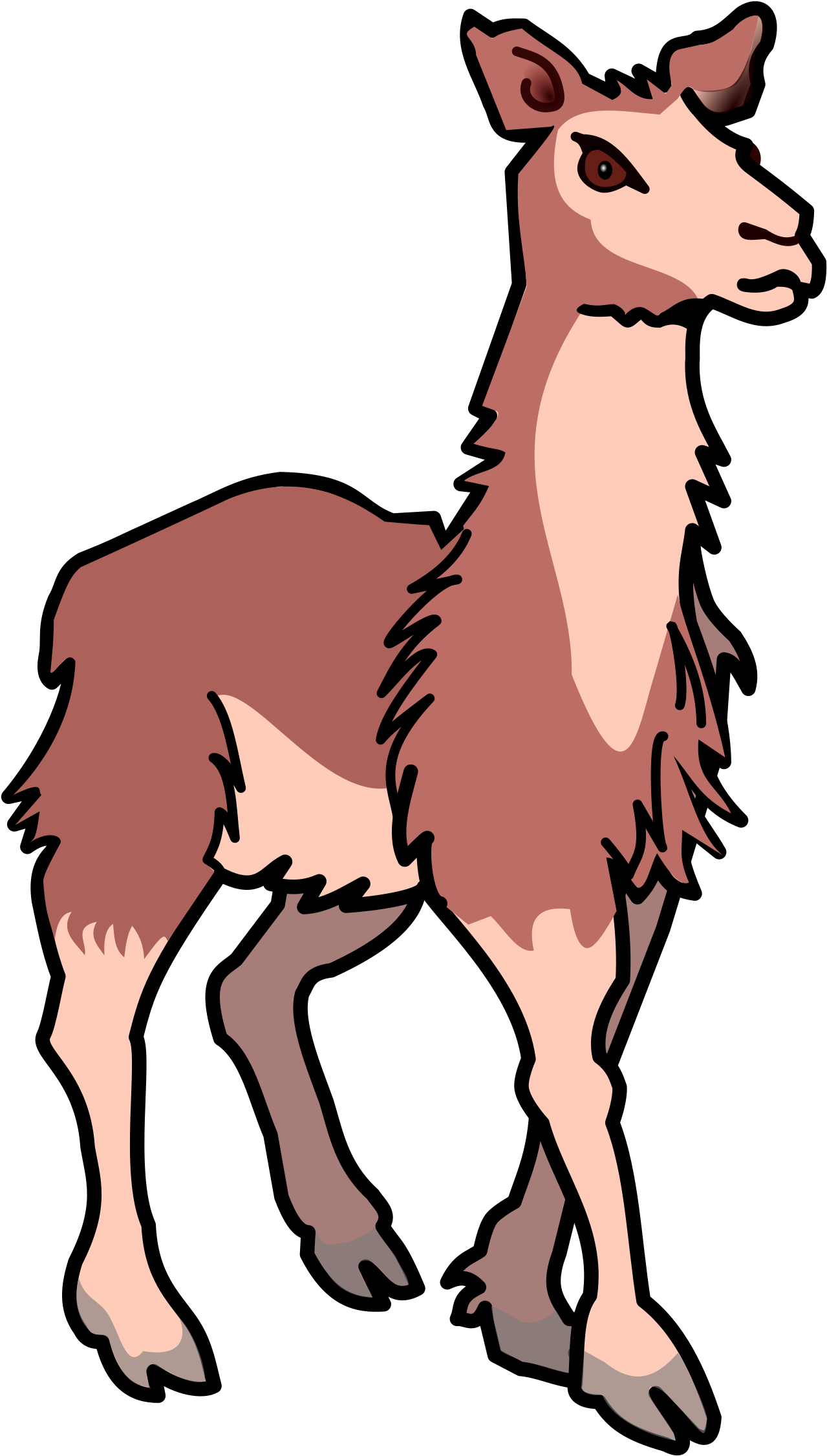 This Free Icons Png Design Of Llama (1426x2400), Png Download