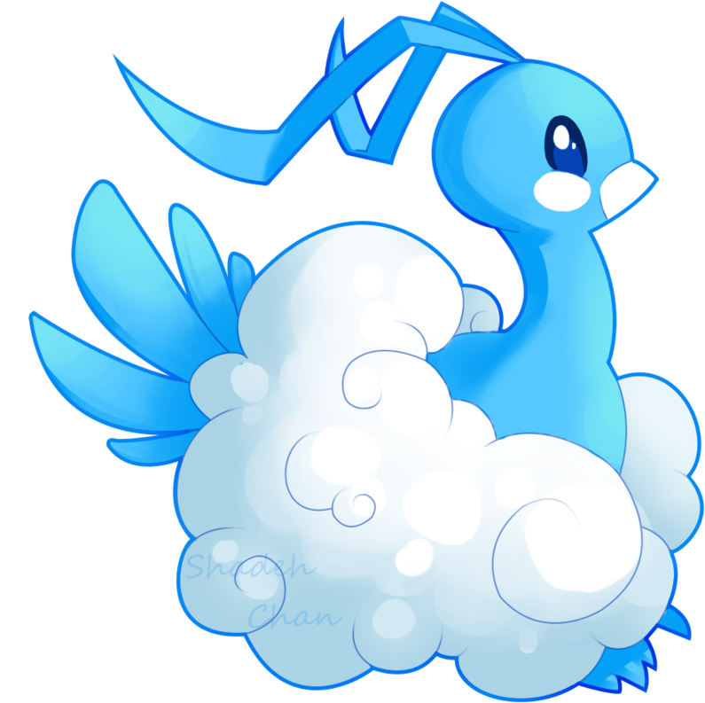 Lil Altaria By Nell Of Shadows - Cute Altaria (868x920), Png Download