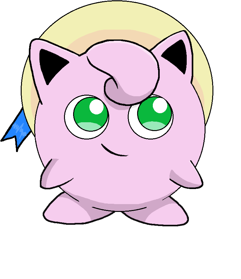 Pokemon Clipart Jigglypuff - Cartoon (790x1000), Png Download
