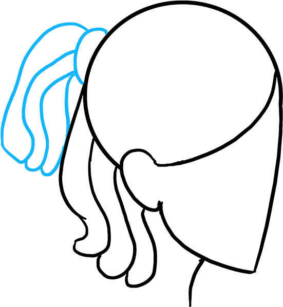 How To Draw Dreadlocks - Drawing (680x678), Png Download