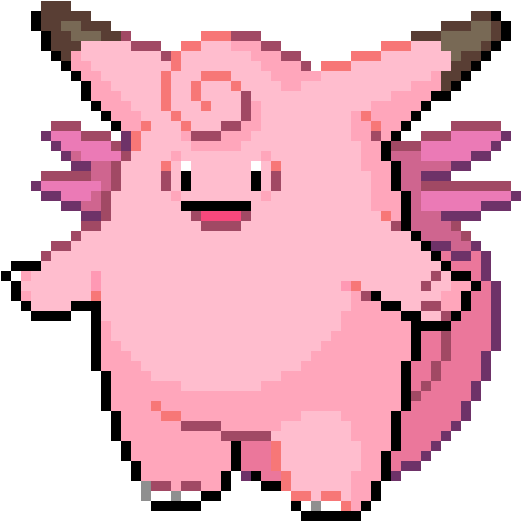 Png Stock Clefable Clefairy Cleffa Transprent Png Free - Fairy Type Pokemon Is Gay (740x730), Png Download