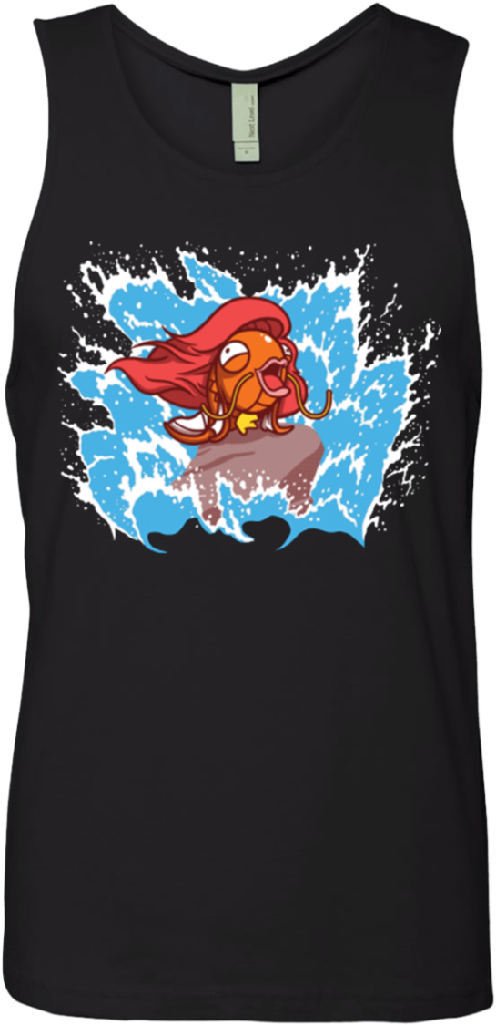 Magikarp Men's Premium Tank Top - Shopbozz Part Of Your Pokeworld T-shirt Many Types, (1155x1155), Png Download