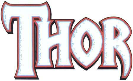 Thor Vol 2 Logo - Marvel Thor Logo Png (450x274), Png Download