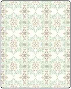 Watercolor Ornament Blanket 40"x50" - Motif (500x500), Png Download