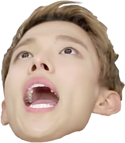 Jungkook Derp Png Clipart Transparent - Kpop Meme Faces Png (500x500), Png Download