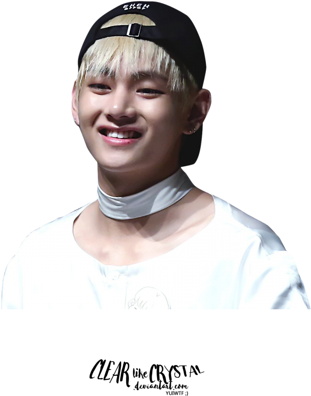 Taehyung - V - Да, - サイン 会 ソンムル バンタン (700x1050), Png Download