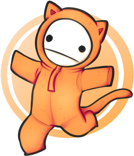 “ “ “you, Are The Very Definition Of The Cat's Pjs - Cat Pjs Battleblock Theater (550x550), Png Download