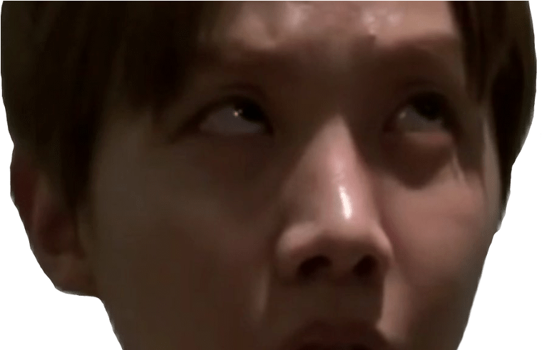 Hobi Meme Derp What Judgingface Bts Btsmeme Fetus Jhope - J-hope (800x491), Png Download