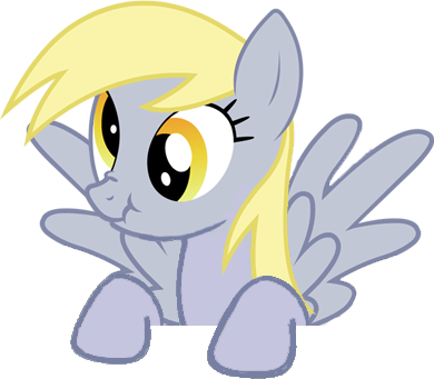 Ivpvikf - Derpy Hooves That Is All (390x341), Png Download
