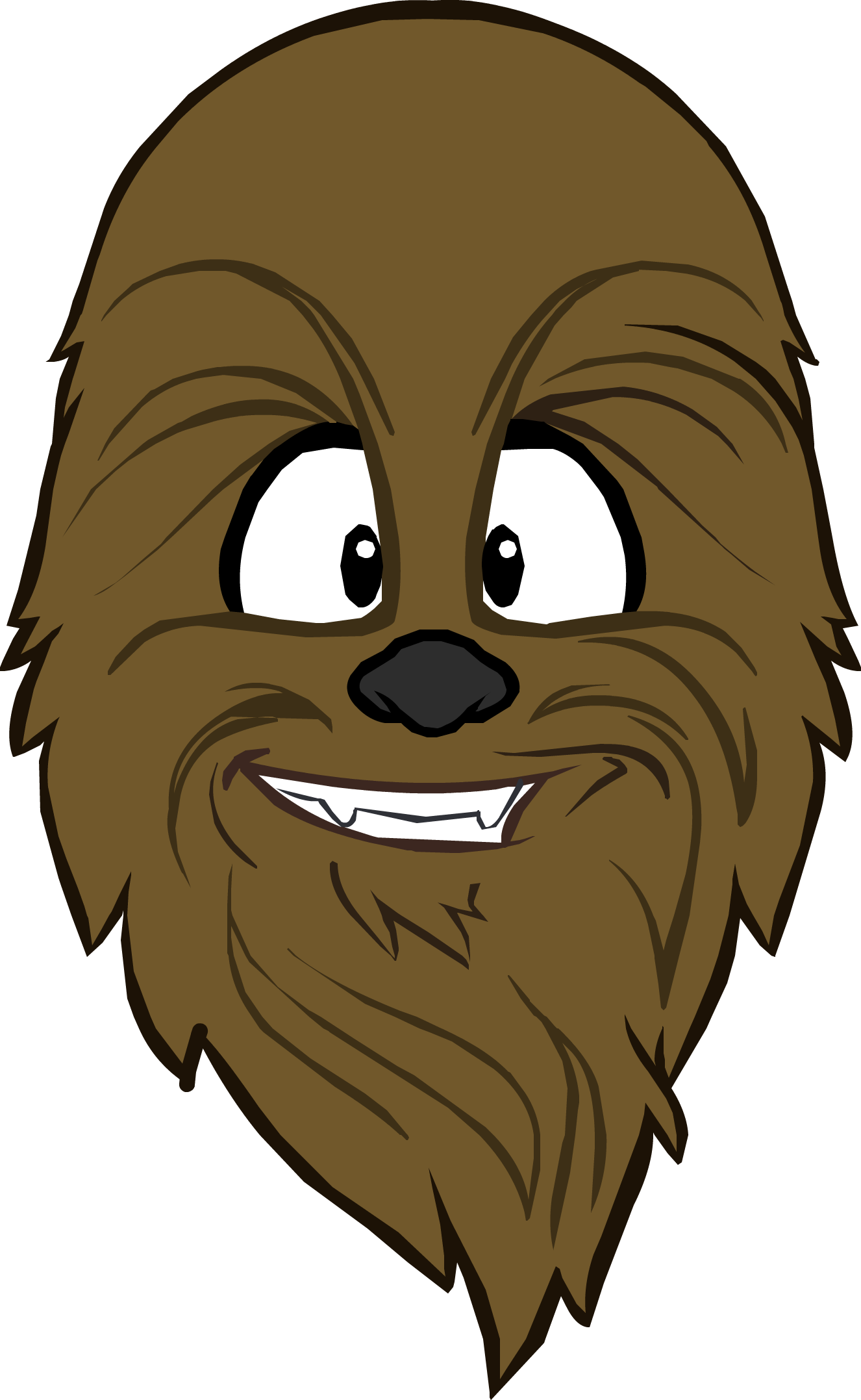 Chewbacca Mask Icon - Taekwondo Yin Yang (1326x2155), Png Download