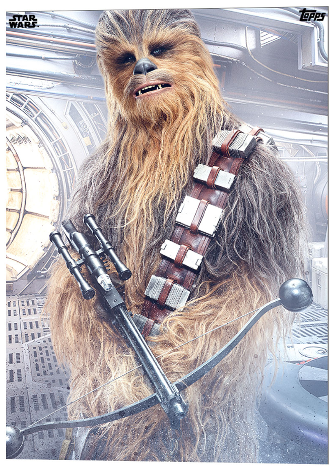 Image Transparent Chewbacca Transparent Prequel - Star Wars Chewbacca The Last Jedi (750x978), Png Download