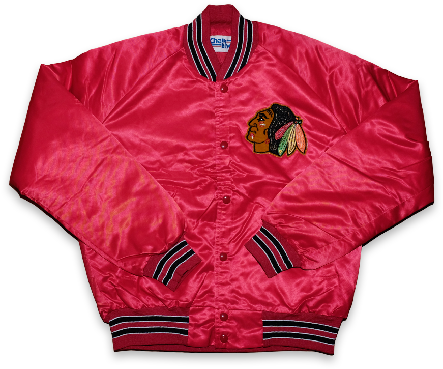 Vintage Chalk Line Ice Hockey Chicago Black Hawks Nhl - National Hockey League (900x900), Png Download