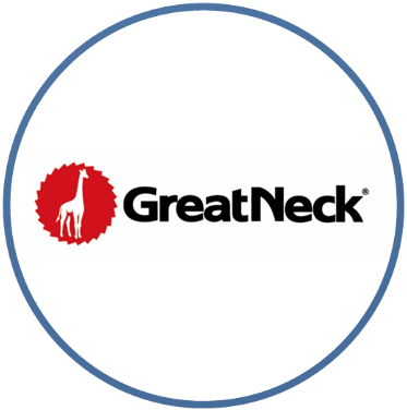 Greatneck-logo - Great Neck Tools (373x376), Png Download