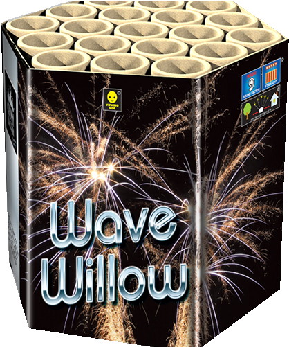 Wave Willow By Zeus Fireworks - Cake (463x500), Png Download