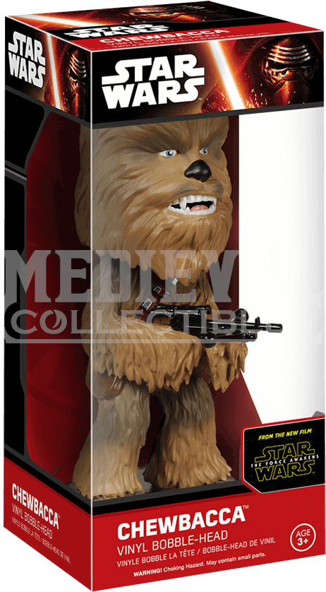 Item - Vinyl Bobble Head Chewbacca (850x850), Png Download