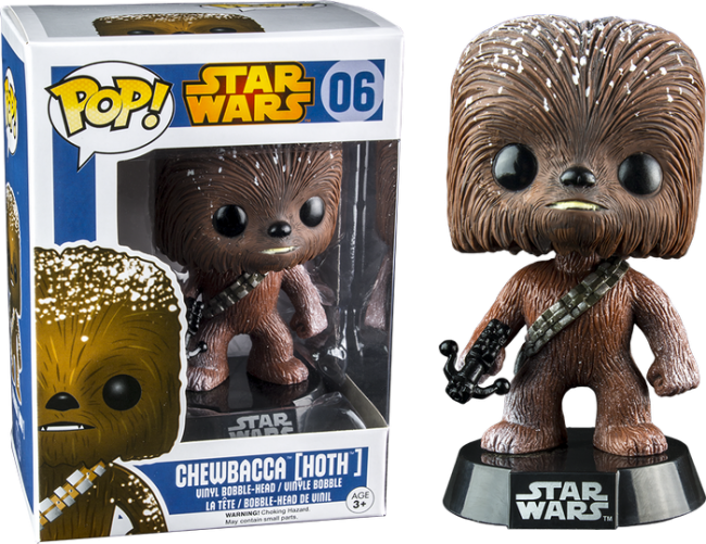 Chewbacca Snow Drift Pop Vinyl Figure - Funko Pop Chewbacca Han Solo (650x501), Png Download