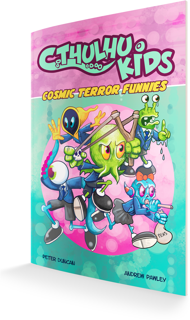 Cthulhu Kids Is The Creation Of Writer Peter Duncan - Cthulhu Kids (680x1124), Png Download