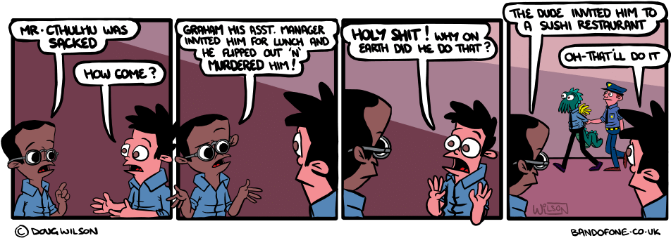 End Of Cthulhu - Comics (1000x360), Png Download