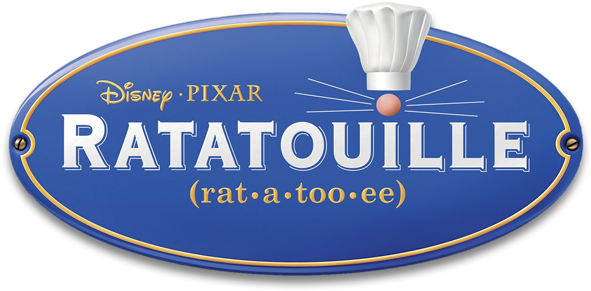 2007 - Logo Ratatouille (800x310), Png Download