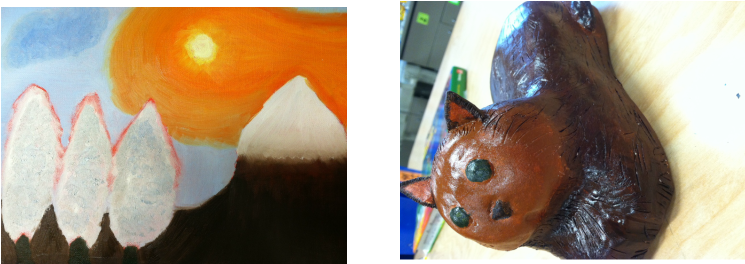 Picture - Painting (745x264), Png Download